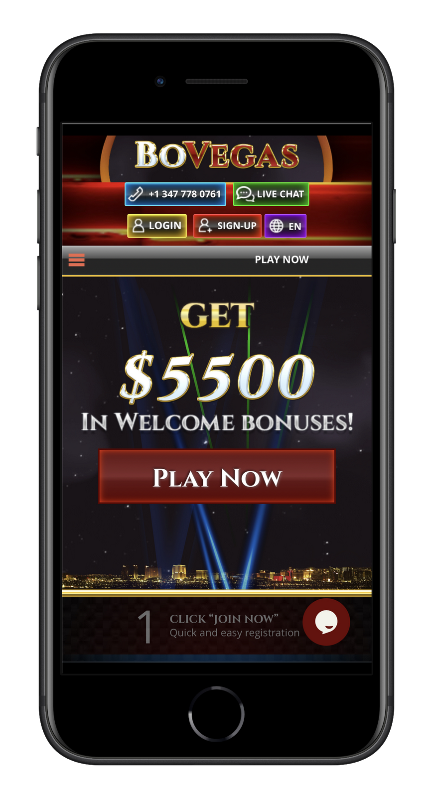 Bovegas Casino Online